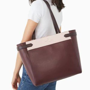 Staci Colorblock Laptop Tote